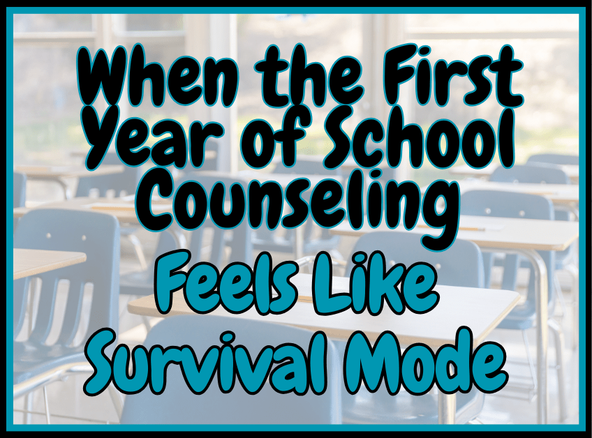 A blog on the lessons learned my first year as a school counselor.